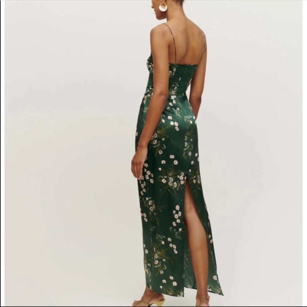 Reformation Frankie Silk Dress - Buena - Picture 3 of 7